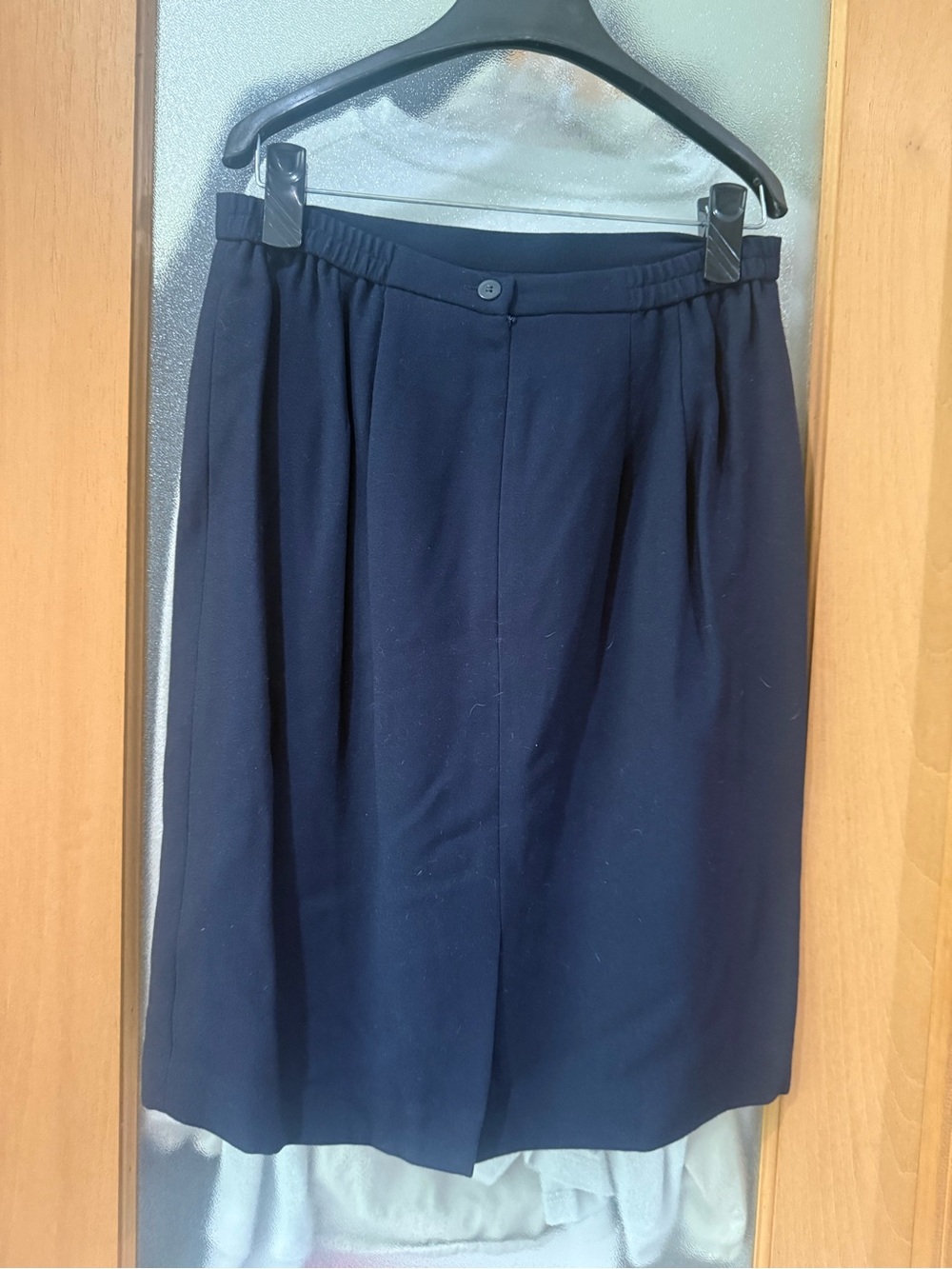 Worthington Two-Piece Suit Set - Jacket / Blazer Skirt - Navy - Size 12 Petite - Picture 7 of 7